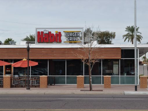 The Habit Roof Top Sign