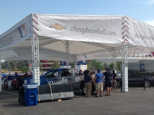 Chevrolet Clubhouse Tent